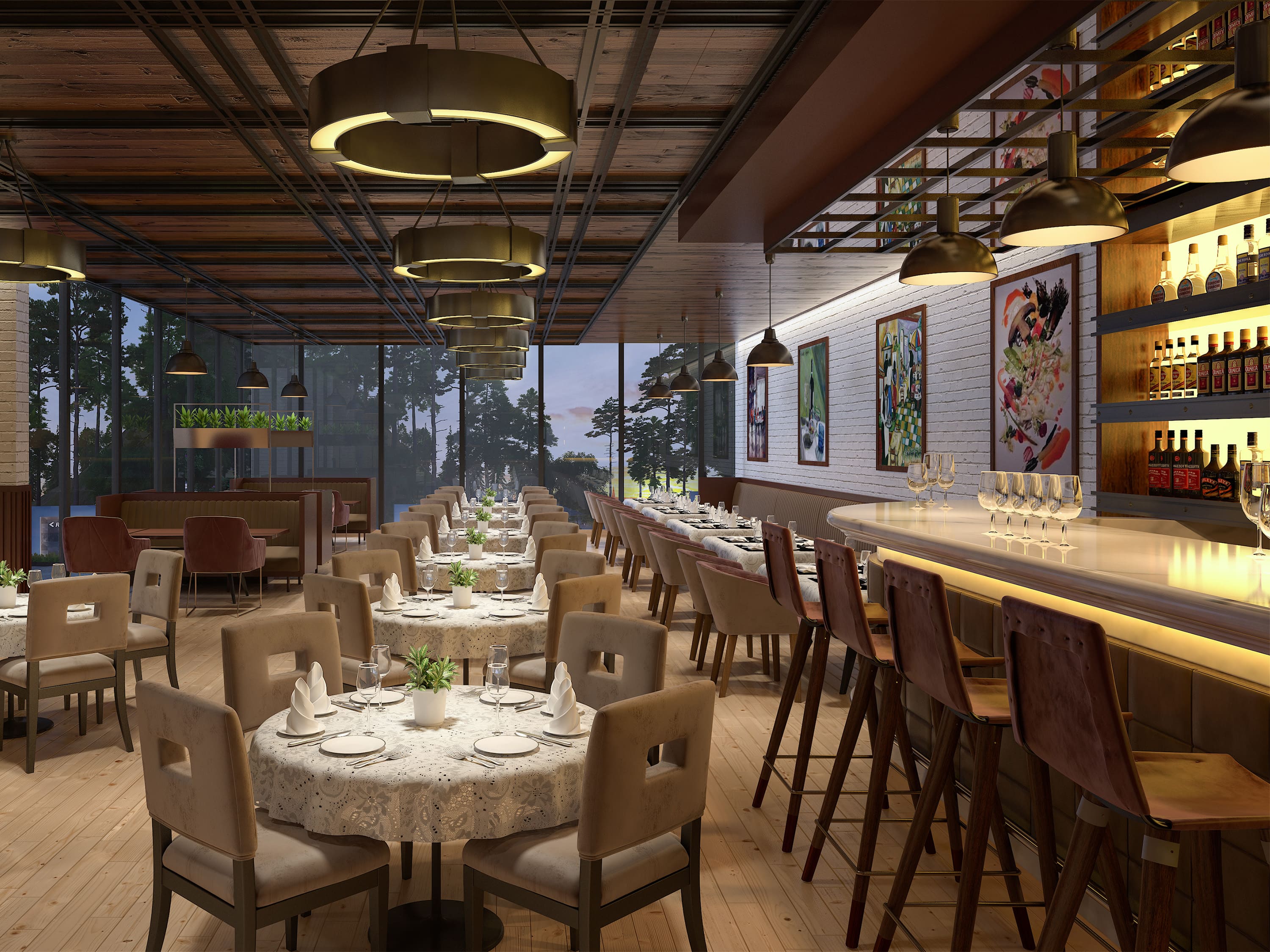 Café and Restaurant at Tara Devi's Enclave Commercial